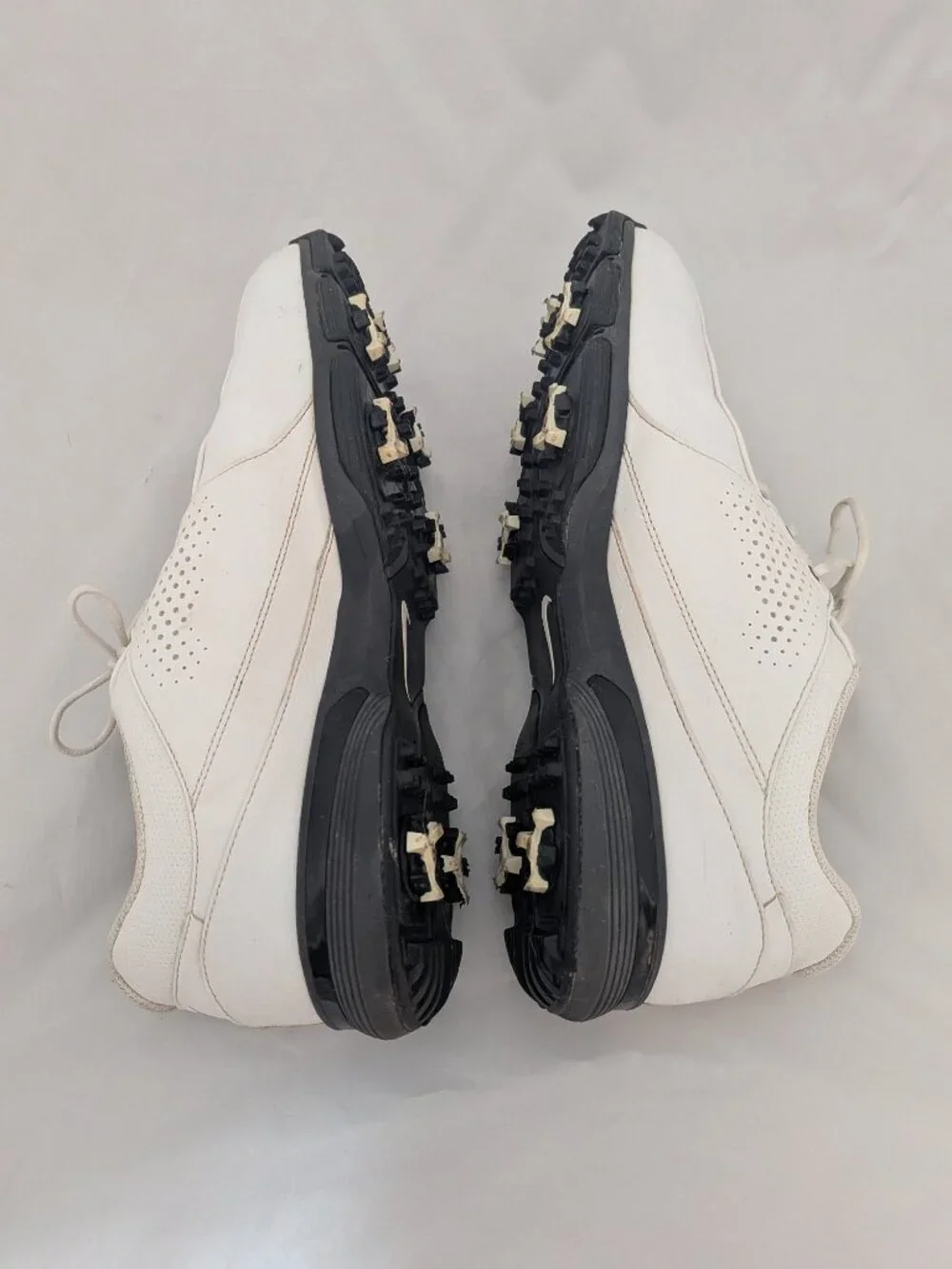 Nike Air Rival III Golf Shoes Cleats Spikes Men Sz  11 W White
